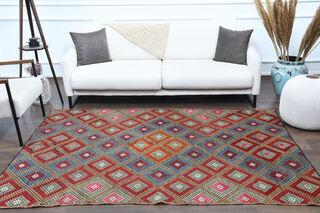 Turkish Vintage Area Rug - Thumbnail