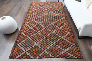 Turkish Vintage Area Rug - Thumbnail