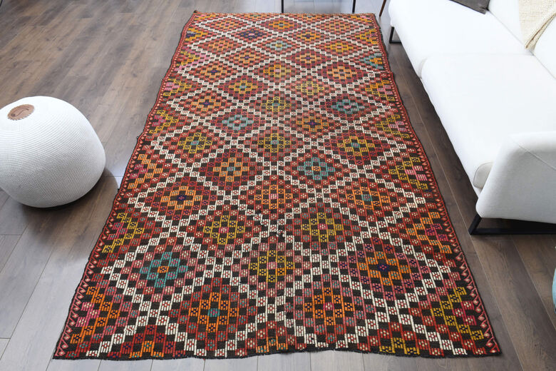 Turkish Vintage Area Rug