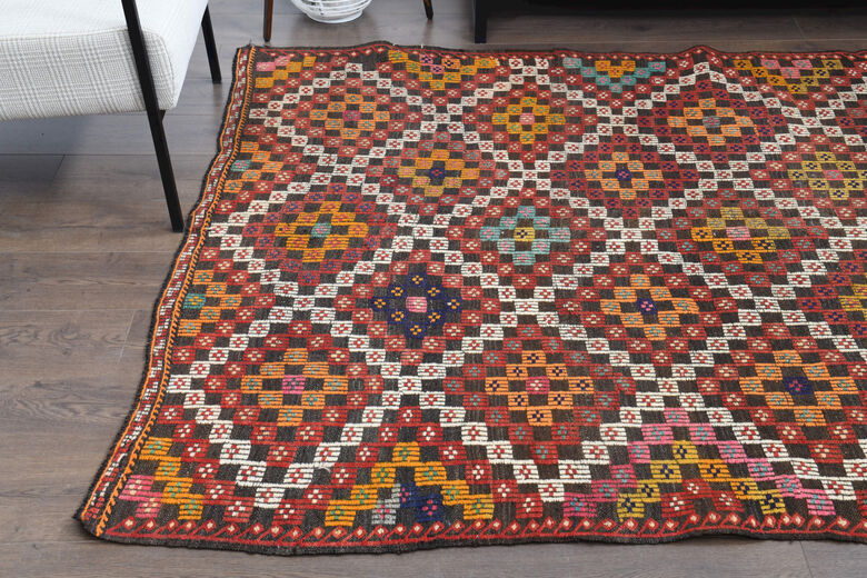 Turkish Vintage Area Rug