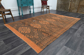 Handloom Vintage Turkish Rug - Thumbnail