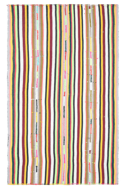 Turkish Vintage Striped Rug