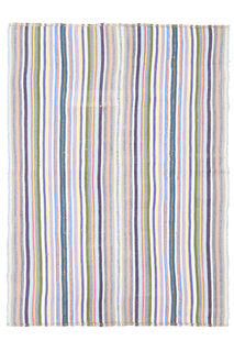 Turkish Striped Area Rug - Thumbnail