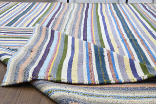 Turkish Striped Area Rug - Thumbnail