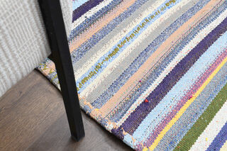 Turkish Striped Area Rug - Thumbnail