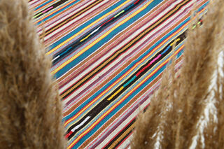 Turkish Striped Area Rug - Thumbnail