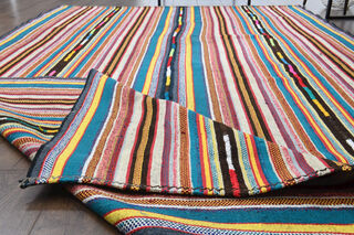 Turkish Striped Area Rug - Thumbnail