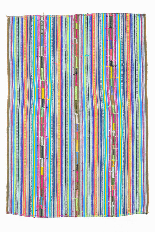 Turkish Striped Area Rug