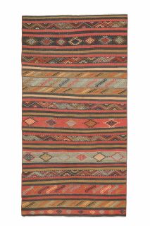 Flatweave Vintage Carpet - Thumbnail