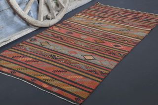 Flatweave Vintage Carpet - Thumbnail