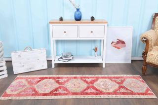 Red Vintage Runner Rug - Thumbnail