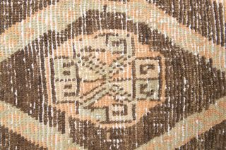 Turkish Vintage Runner Rug - Thumbnail