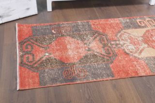 Turkish Vintage Runner Rug - Thumbnail