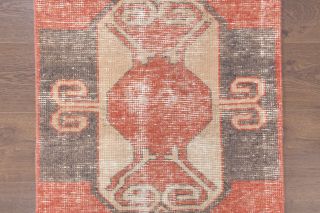 Turkish Vintage Runner Rug - Thumbnail