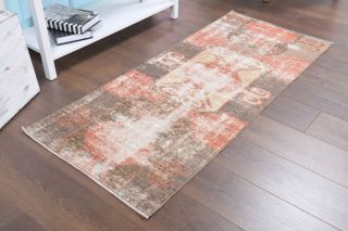 Red Vintage Runner Rug - Thumbnail