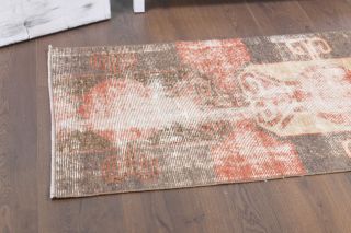 Red Vintage Runner Rug - Thumbnail