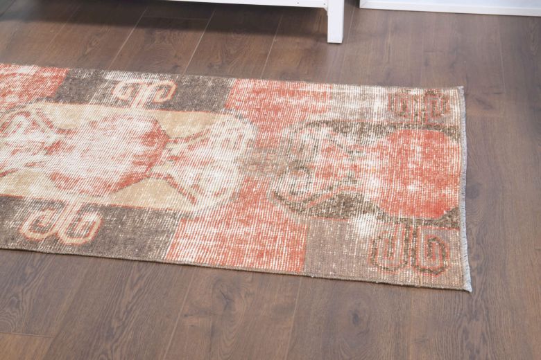 Red Vintage Runner Rug