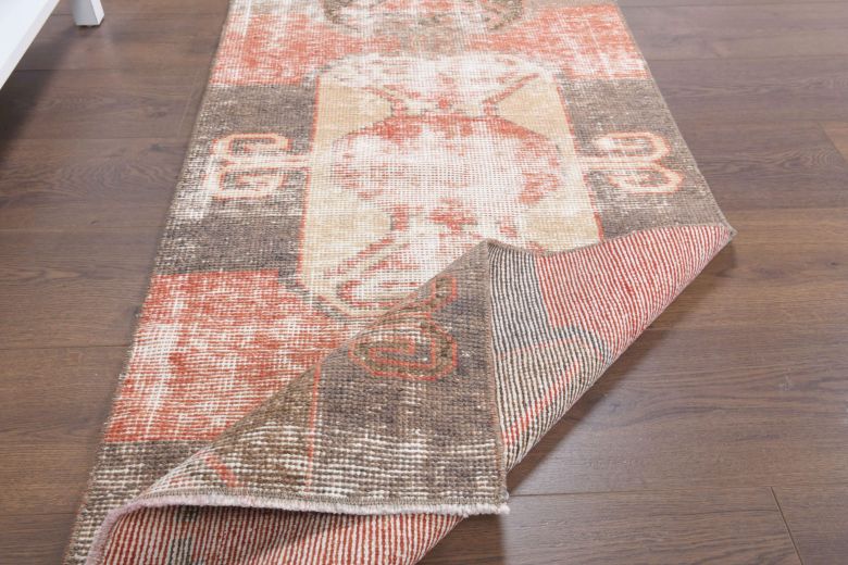 Red Vintage Runner Rug