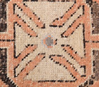 Turkish Vintage Runner Rug - Thumbnail