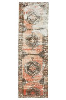 Turkish Vintage Runner Rug - Thumbnail