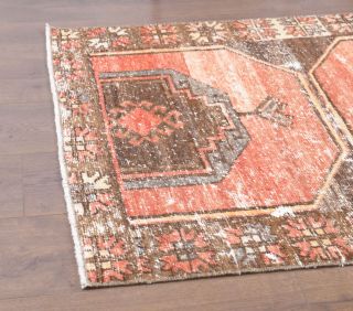 Turkish Vintage Runner Rug - Thumbnail