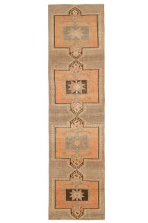 Turkish Vintage Runner Rug - Thumbnail