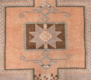 Turkish Vintage Runner Rug - Thumbnail