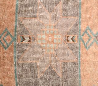 Turkish Vintage Runner Rug - Thumbnail