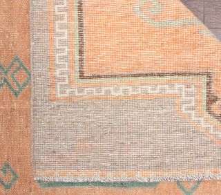 Turkish Vintage Runner Rug - Thumbnail