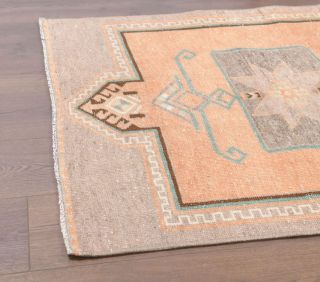 Turkish Vintage Runner Rug - Thumbnail