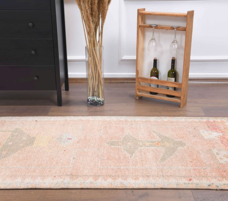 FOLK ART - Turkish Vintage Anatolian Runner Rug