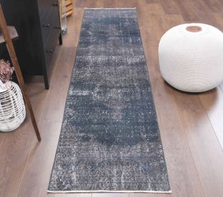 Dark Vintage Runner Rug - Thumbnail