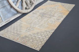 Oriental Vintage Runner Rug - Thumbnail