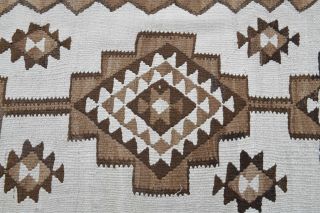 White Vintage Runner Rug - Thumbnail