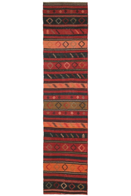 Kilim Vintage Runner Rug