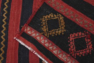 Kilim Vintage Runner Rug - Thumbnail