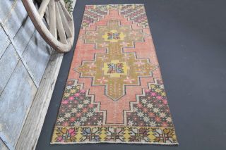 Turkish Vintage Runner Rug - Thumbnail