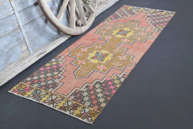 Turkish Vintage Runner Rug