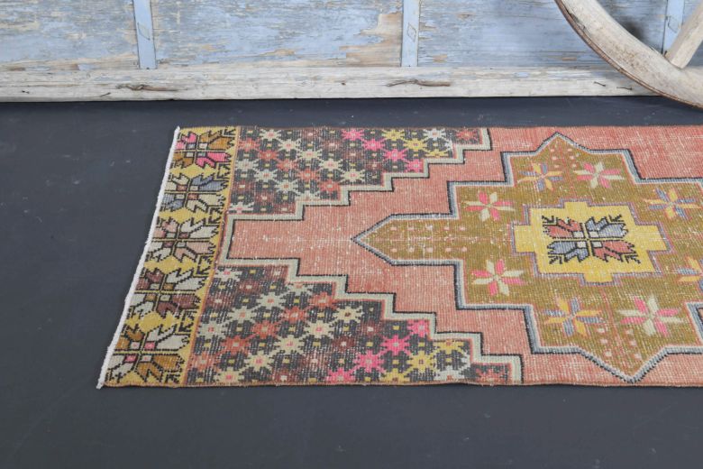 Turkish Vintage Runner Rug