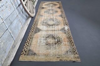 Turkish Vintage Runner Rug - 34859 - Thumbnail