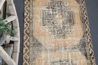 Turkish Vintage Runner Rug - 34859 - Thumbnail