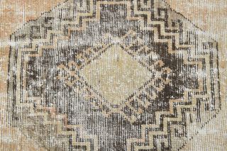 Turkish Vintage Runner Rug - 34859 - Thumbnail