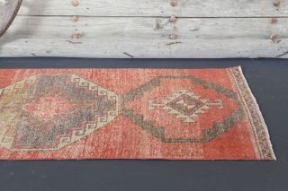 Turkish Vintage Runner Rug - 34861 - Thumbnail