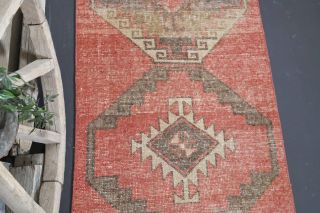 Turkish Vintage Runner Rug - 34861 - Thumbnail