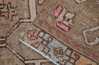 1960s Turkish Vintage Runner Rug - Thumbnail