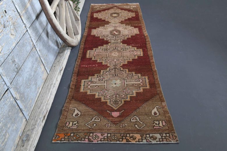 1960s Turkish Anatolian Vintage Runner Rug