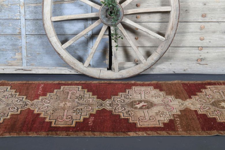 1960s Turkish Anatolian Vintage Runner Rug