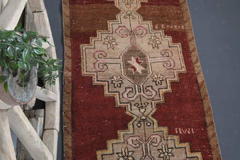 1960s Turkish Anatolian Vintage Runner Rug