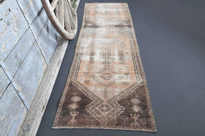 1950s Turkish Vintage Runner Rug