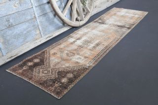 1950s Turkish Vintage Runner Rug - Thumbnail